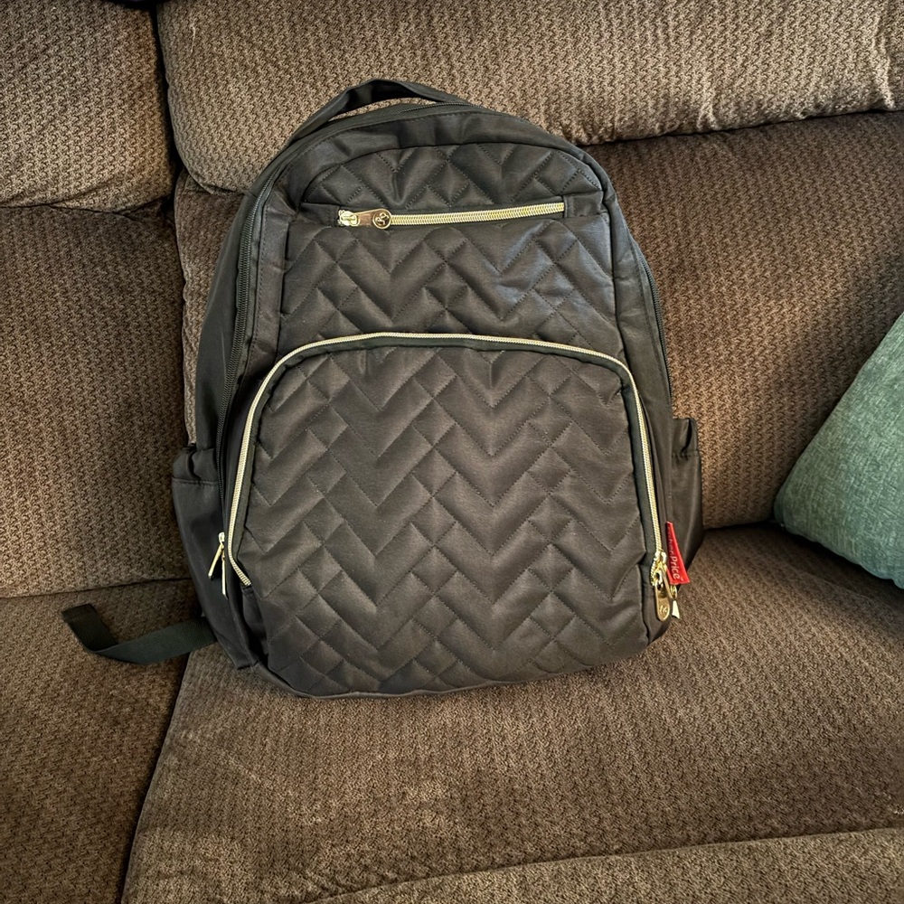 Fisher Price Quilted Diaper Backpack